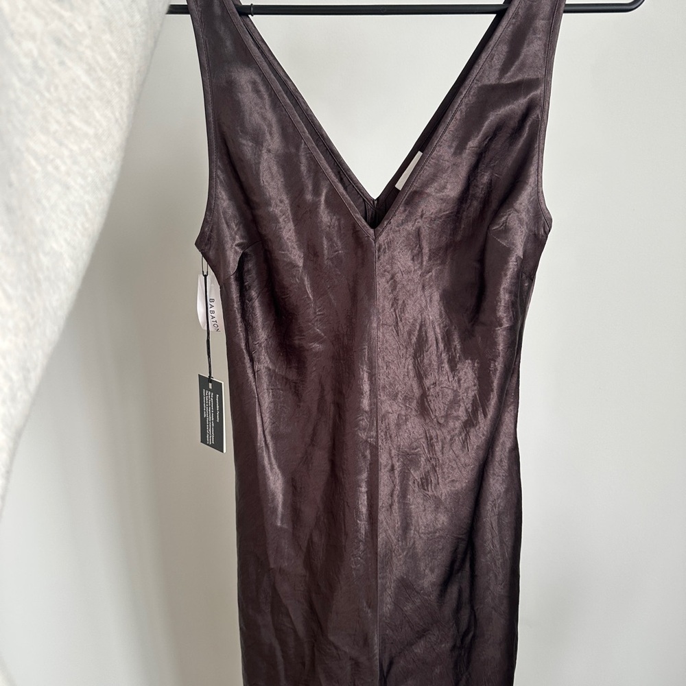 Brown Artizia Satin Style Dress - Picture 2 of 8